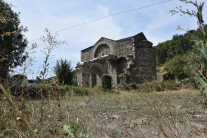 La zona donde está previsto ubicar el primer espacio público y de ocio del núcleo de Anserall.