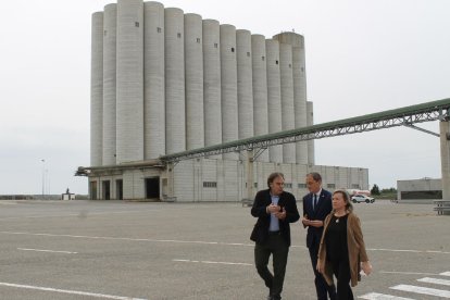 El subdelegat del Govern va visitar Venso, l’administradora de la qual presideix l’Aefa, Cristina Vendrell.