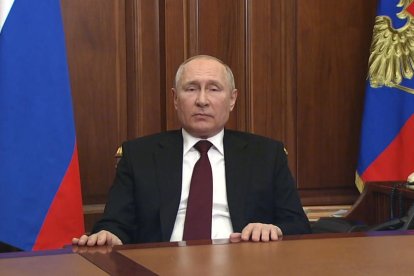 El presidente de Rusia, Vladímir Putin