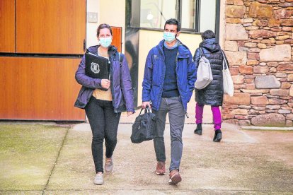 Imatge dels mossos d’esquadra que van declarar el 31 de març.