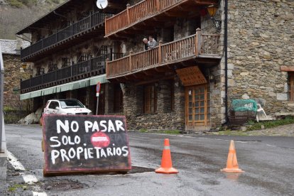 Imatge d’arxiu d’Os de Civís, ja durant la pandèmia.