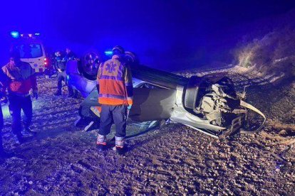 El turisme accidentat aquesta matinada a Torre Salses