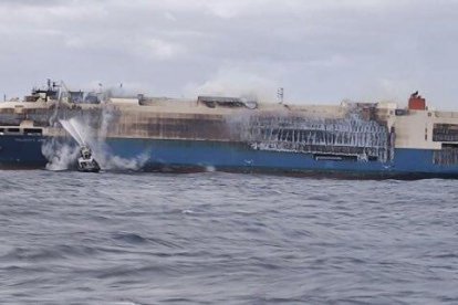 El 'Felicity Ace', antes de hundirse.