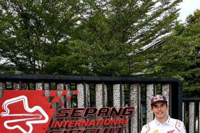 Marc Márquez, amb “pell de gallina” abans dels tests a Sepang