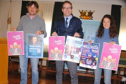 La presentació dels concerts, ahir a l’ajuntament.
