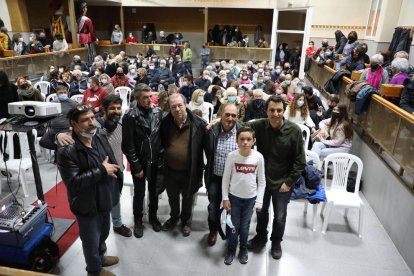 Preestreno del film ‘Tros’, con actores y el director en Alcanó.