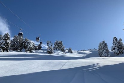 Un aspecte de les instal·lacions de Baqueira Beret, que acollirien algunes competicions.