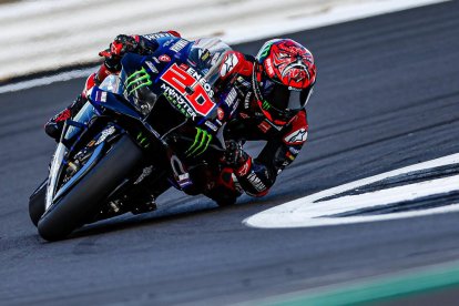 Quartararo fue el único piloto capaz de bajar del 1:59 en toda la jornada.