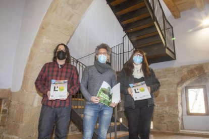 Presentació del catàleg ahir al Molí Vell de Bellpuig.