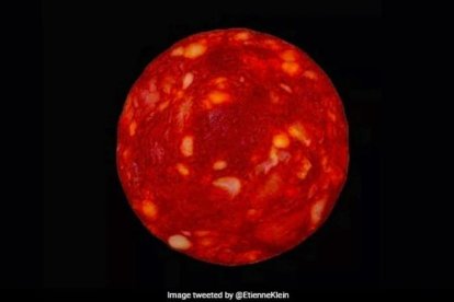 Un científic francès es disculpa per compartir la imatge d'un xoriço com si fos una estrella