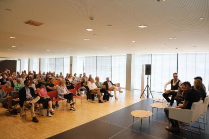 Jornada celebrada ahir per la Fundació Aspros a la Llotja en el marc del 60è aniversari.