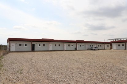 Imagen del albergue de Alcarràs, que acogerá a temporeros. 