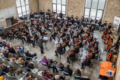 L’Orquestra Andreví del Conservatori va actuar a Palafrugell.