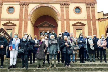 El Cercle d'Amics del Museu de Lleida visitan nuevas exposiciones