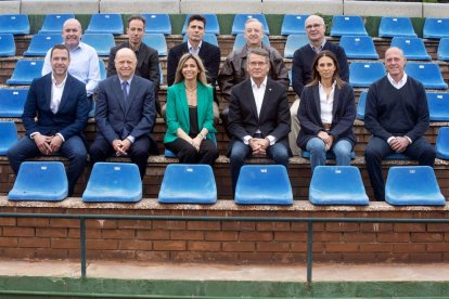 José Luis Solans y los diez directivos que integrarán su junta.