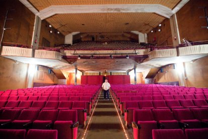 El cine Casal de Cervera cerró sus puertas en mayo de 2014.