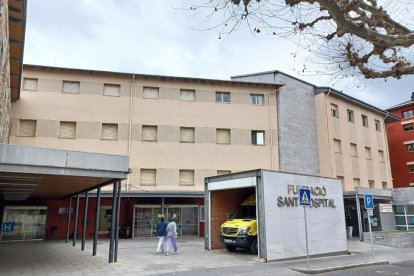 Imatge d’ahir de la Fundació Sant Hospital de la Seu.