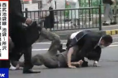 VÍDEO | El momento del atentado contra el ex primer ministro japonés Shinzo Abe