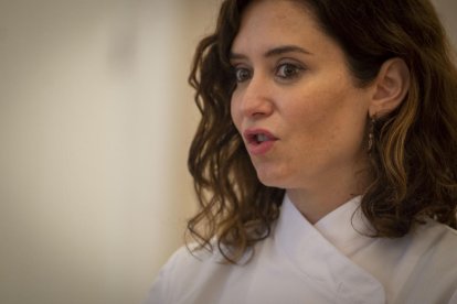 La presidenta de la Comunitat de Madrid, Isabel Díaz Ayuso.