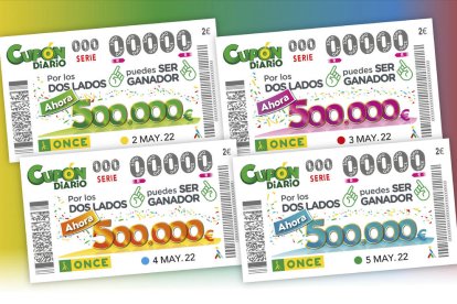 El cupón de la ONCE cambia de imagen, tendrá QR y un premio de medio millón