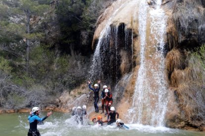 Barranquisme a la comarca de l'Alt Urgell.