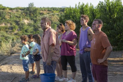 Els protagonistes de la pel·lícula de Carla Simón ‘Alcarràs’.