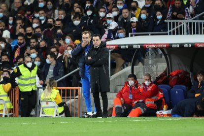 Xavi Hernández, diumenge passat al Bernabéu, on es va doctorar amb la golejada a l’etern rival.