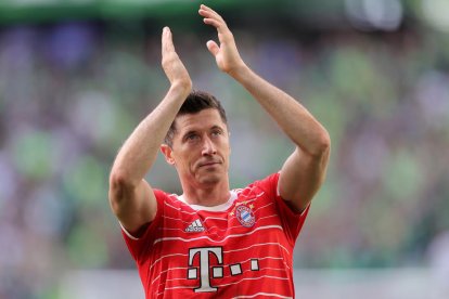 Robert Lewandowski ha dicho adiós a ocho años en el Bayern.