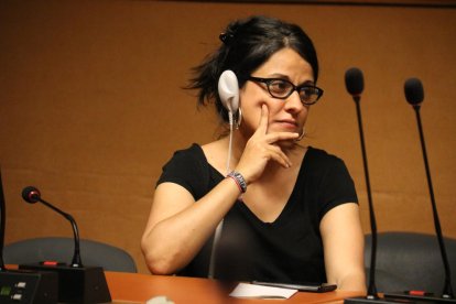 La exdiputada de la CUP Anna Gabriel vuelve de Suiza y comparece voluntariamente y por sorpresa en el Tribunal Supremo