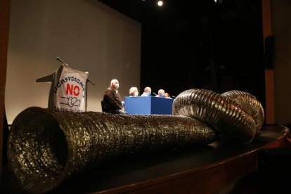 Un moment de l’assemblea celebrada dissabte a Tortosa.