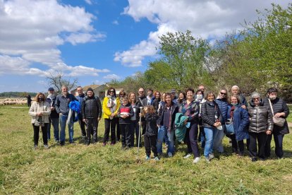 La ruta va ser dirigida per l’agrònom i edafòleg Miquel Aran.