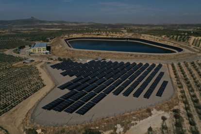 Planta solar per suprimir bombatges elèctric al Segrià Sud.