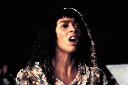 Imatge de joventut d’Irene Cara, la popular Coco de ‘Fama’.