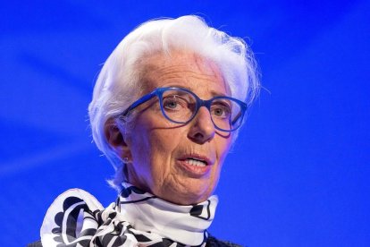 La presidenta del BCE, Christine Lagarde.