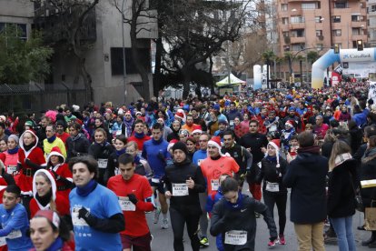 La última edición de la Sant Silvestre de Lleida se disputó en 2019.