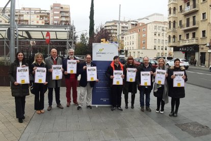 Imagen de la presentación de la campaña la semana pasada. 