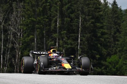 Max Verstappen fue ayer el más rápido en Austria.