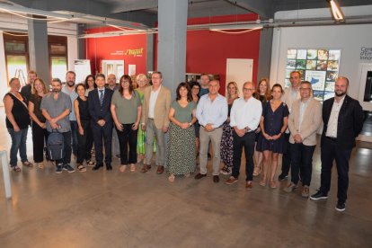 La presentación ayer de la oficina de Tàrrega.