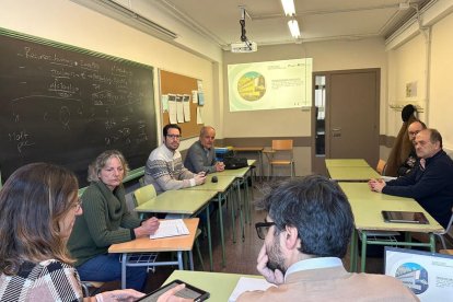 Reunió ahir a Vielha amb tècnics d’Educació.