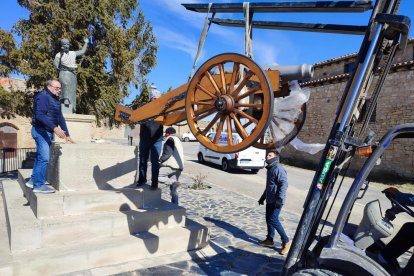 Imatge del canó d'Agustina d'Aragó