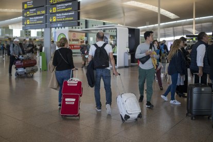 L'aeroport del Prat de Barcelona.