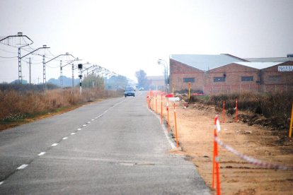 En marxa les obres de construcció del carril bici.