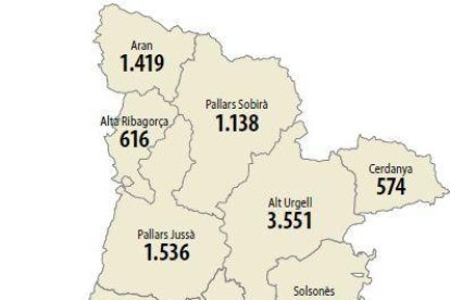 Trucades per comarques