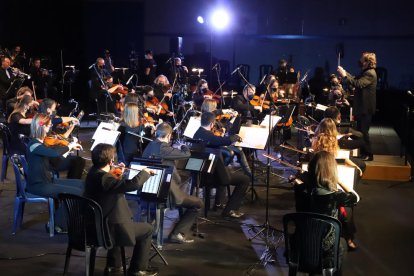 Concierto ‘Preludi 22’, en enero del año pasado en Alcoletge.