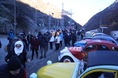 Visita a la central hidroelèctrica de Tavascan.