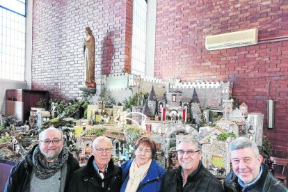 Premio al mejor pesebre para el de la parroquia de la Mariola