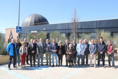 L’acte va servir per homenatjar les famílies que van cedir el terreny per construir el parc.