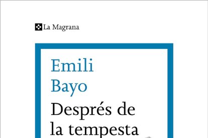  L’escriptor lleidatà Emili Bayo, autor de ‘Després de la tempesta’.