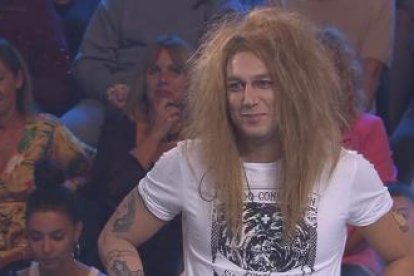 El mimat Jadel com a Guns N’Roses.