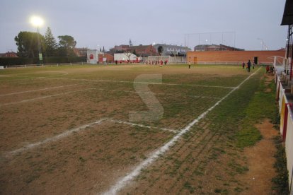 Imatge d'arxiu del camp de futbol de Linyola.